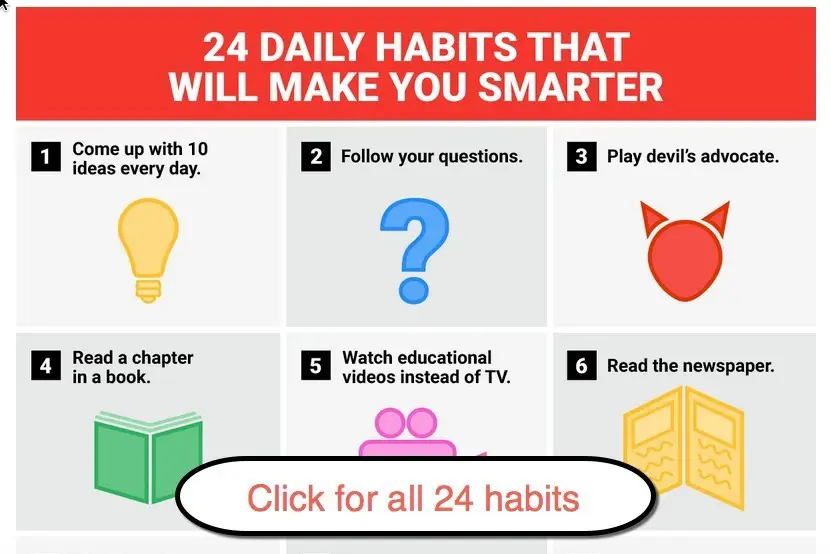 24 habits that will make you smarter