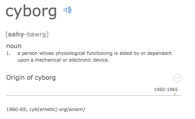 cyborg definition